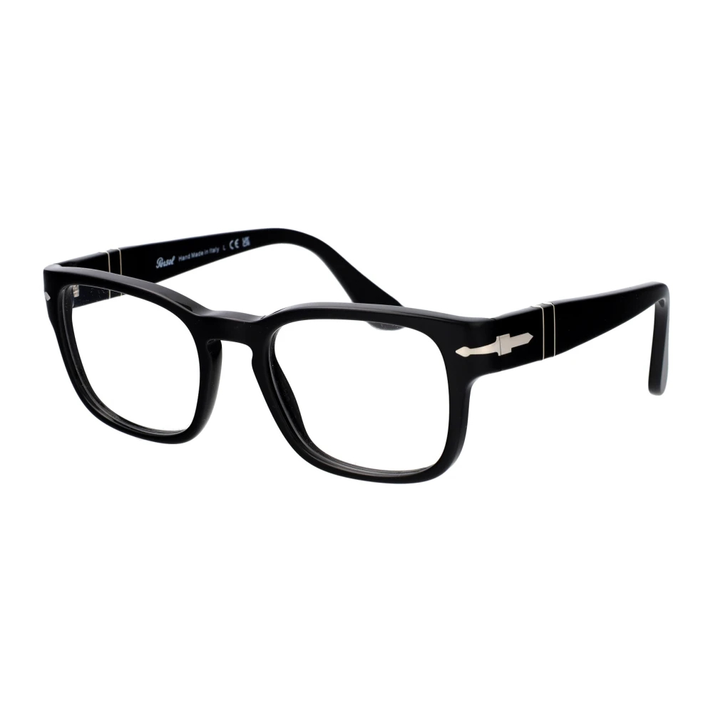 Persol Unisex Black Glasses Medium