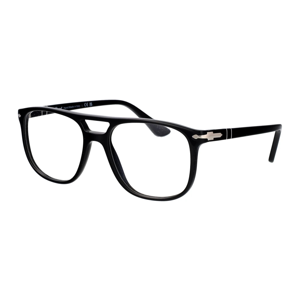 Persol Unisex Black Glasses Medium