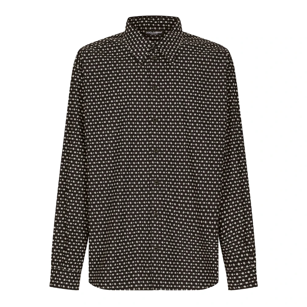 Dolce & Gabbana Men's Black Casual Shirts Medium