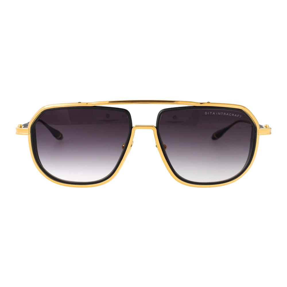 Dita Unisex Yellow Sunglasses Medium
