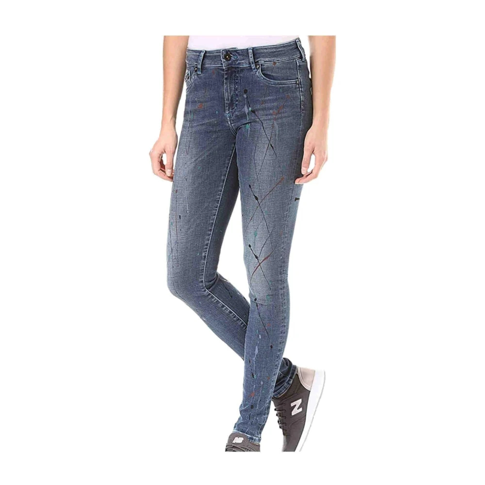 Pepe Jeans Women's Blue Skinny Jeans W24 L30