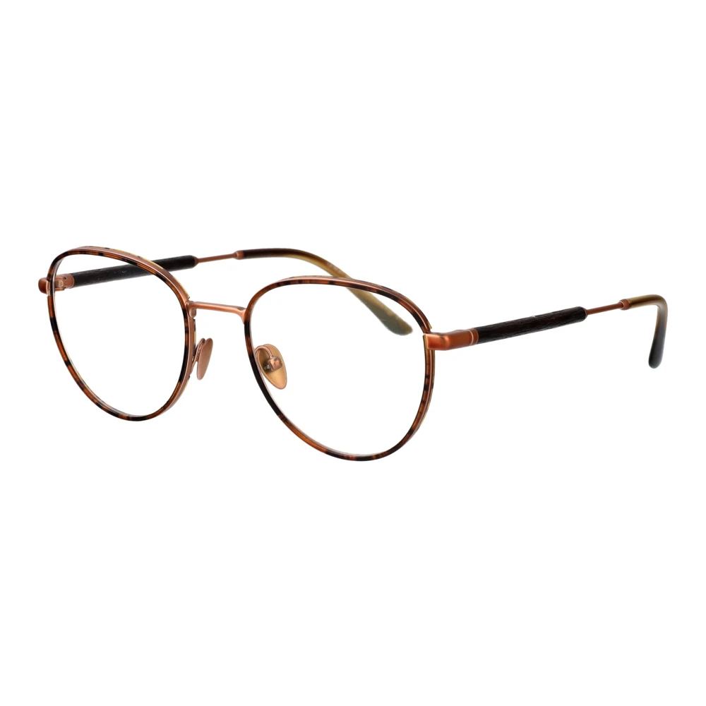 Giorgio Armani Men's Brown Glasses Medium