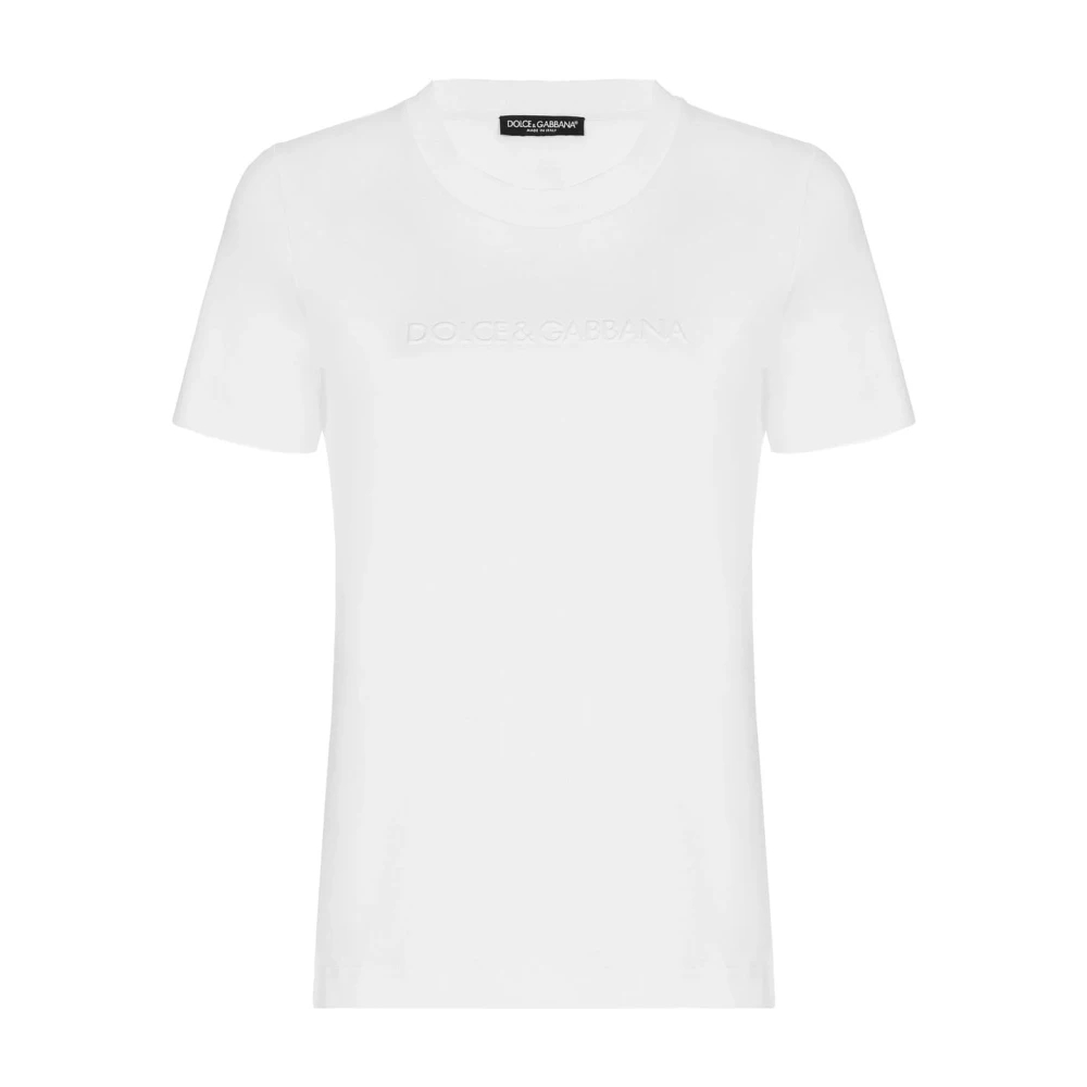 Dolce & Gabbana Women's White T-Shirts 2XS