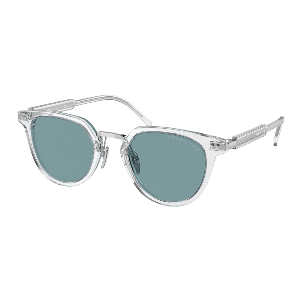 Prada Men's Gray Sunglasses Medium