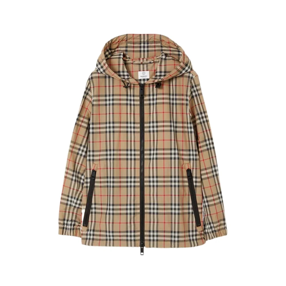Burberry Women's Beige Light Jackets Extra Small