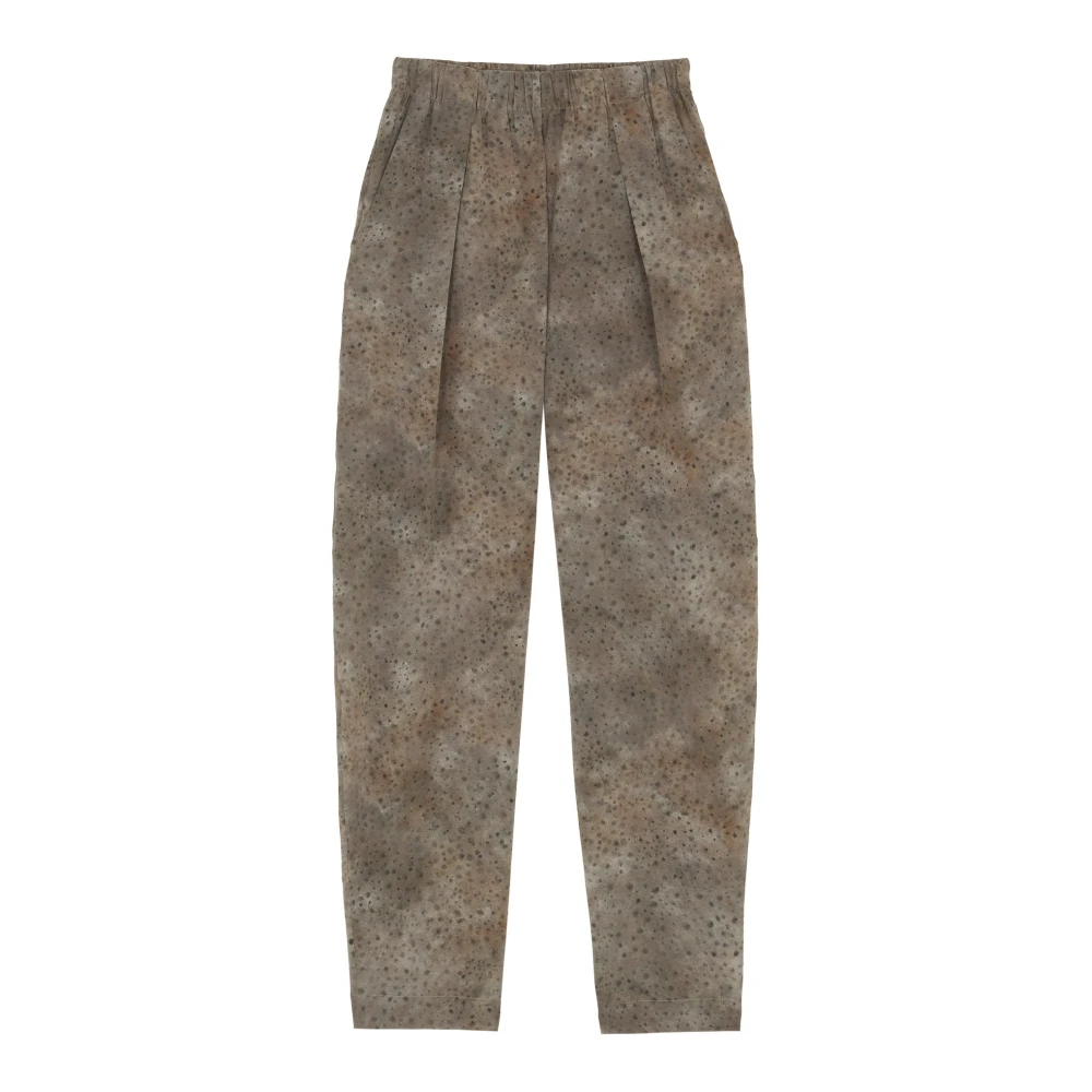 Cortana Women's Gray Tapered Trousers 2XL
