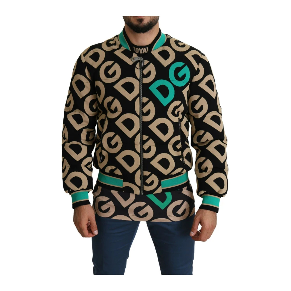 Dolce & Gabbana Men's Multicolor Bomber Jackets Medium