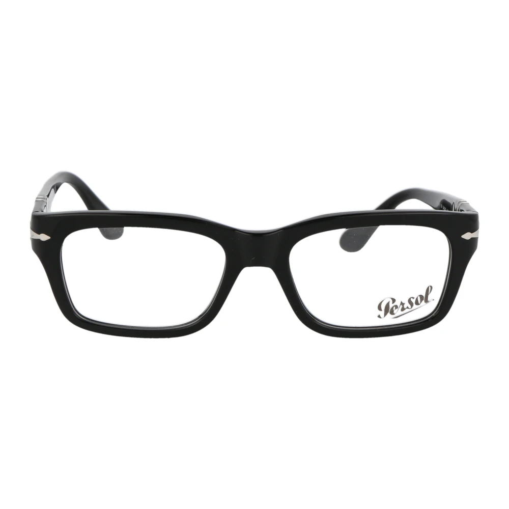 Persol Unisex Black Glasses Medium