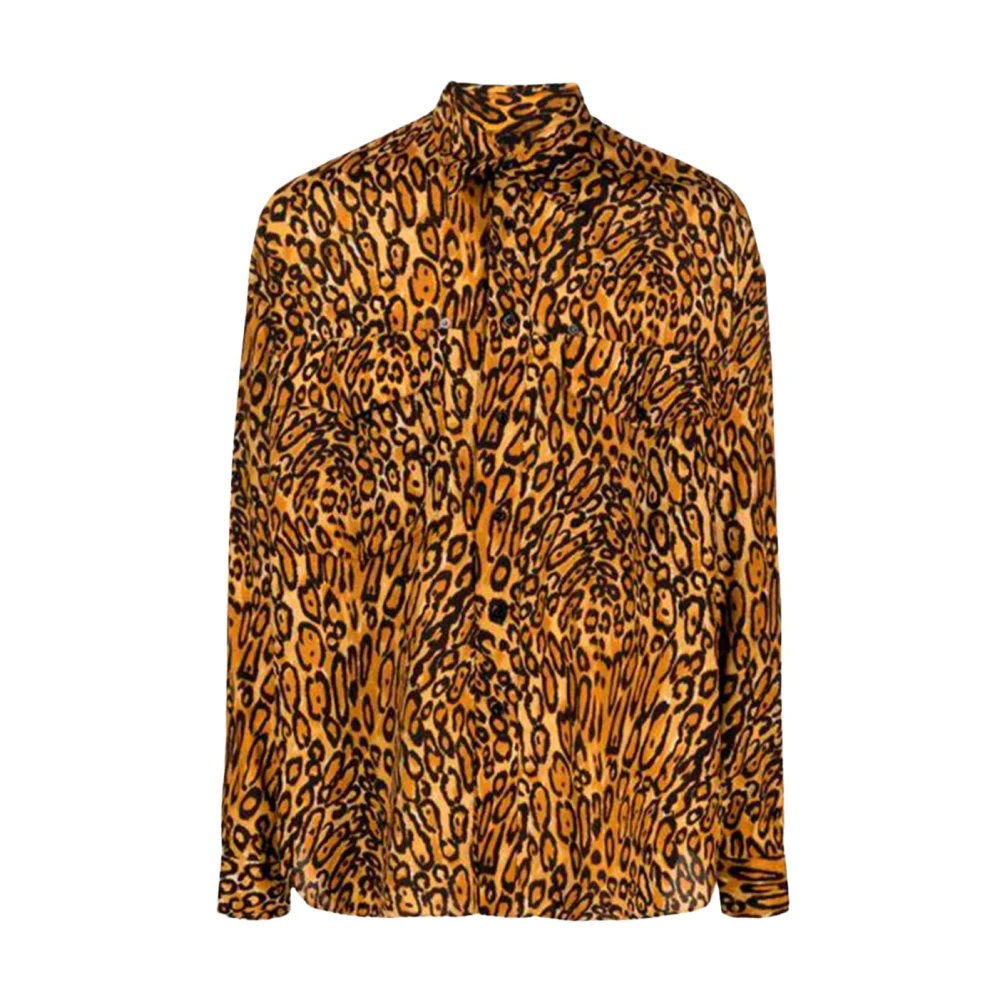 Moschino Men's Brown Casual Shirts Extra Large