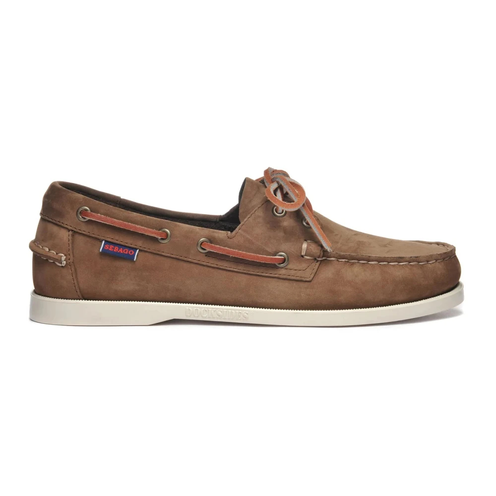Sebago Men's Brown Sailor Shoes Size 10 Uk