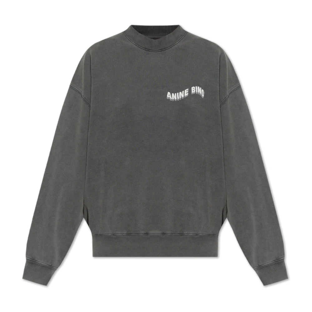 Anine Bing Women's Gray Sweatshirts Large