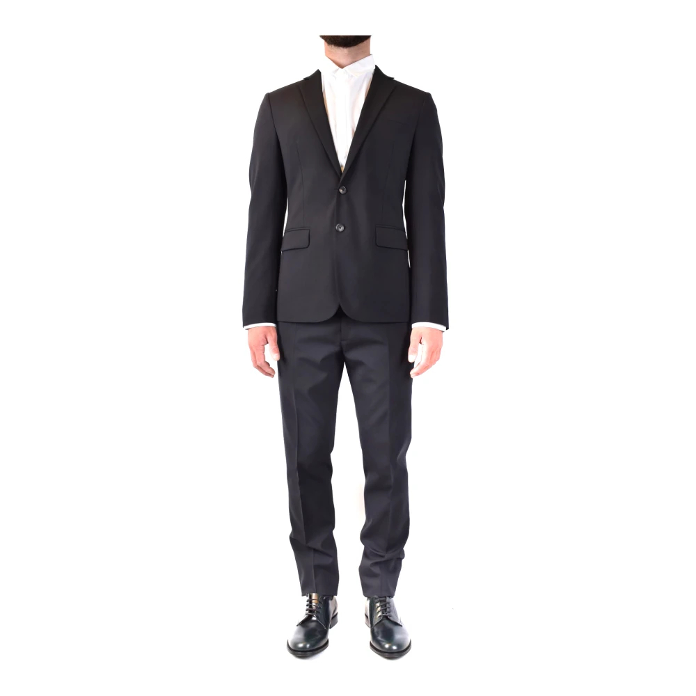 Dsquared2 Men's Black Single Breasted Suits Medium