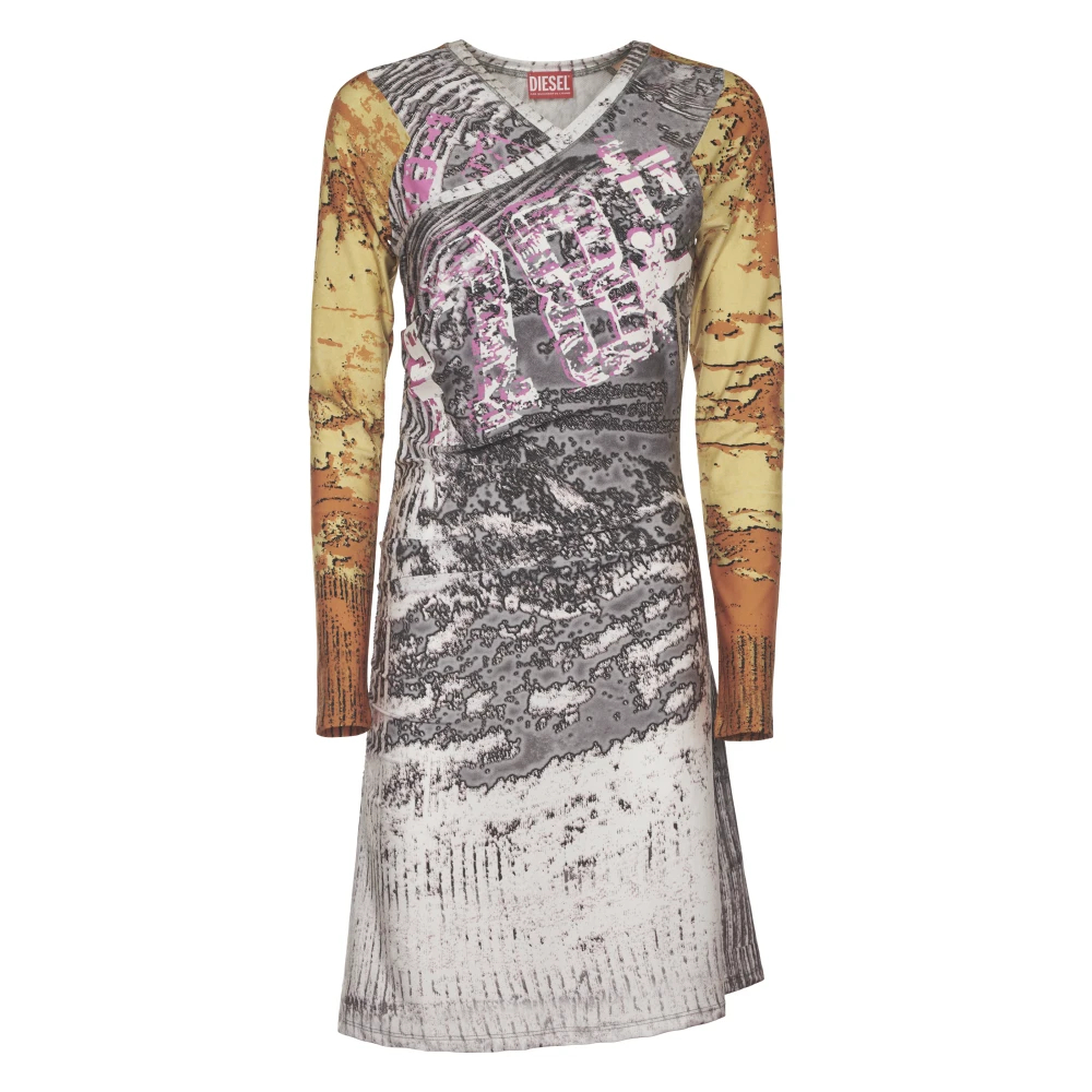 Diesel Women's Multicolor Midi Dresses Small