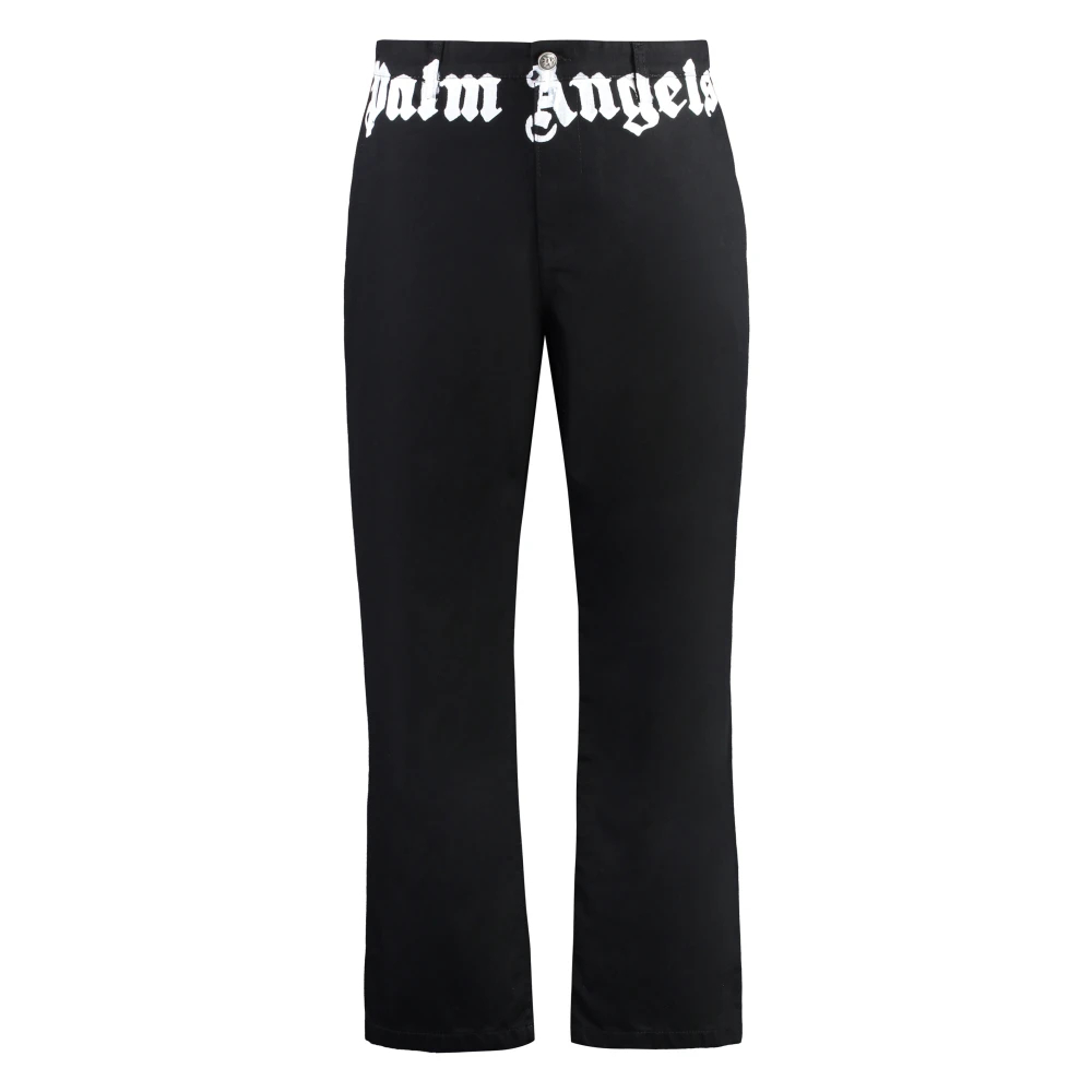 Palm Angels Men's Black Sweatpants Large