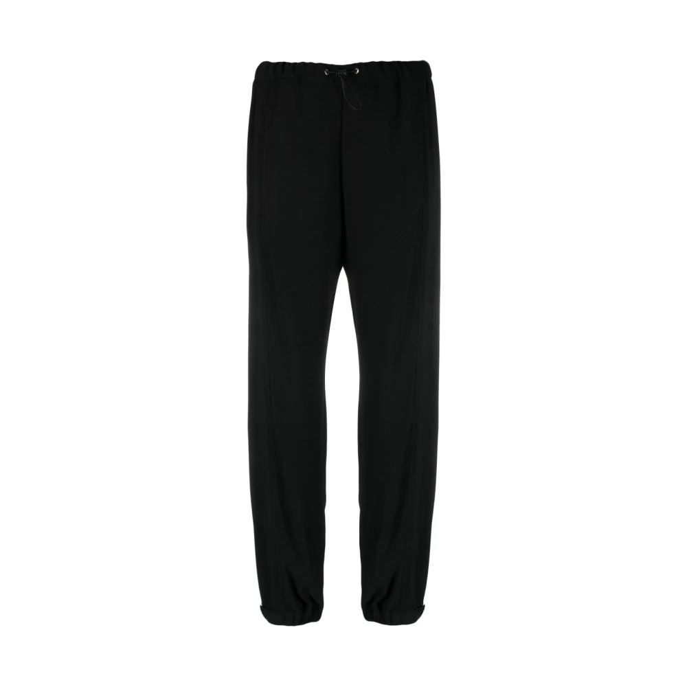 Moncler Women's Black Straight Trousers Extra Small