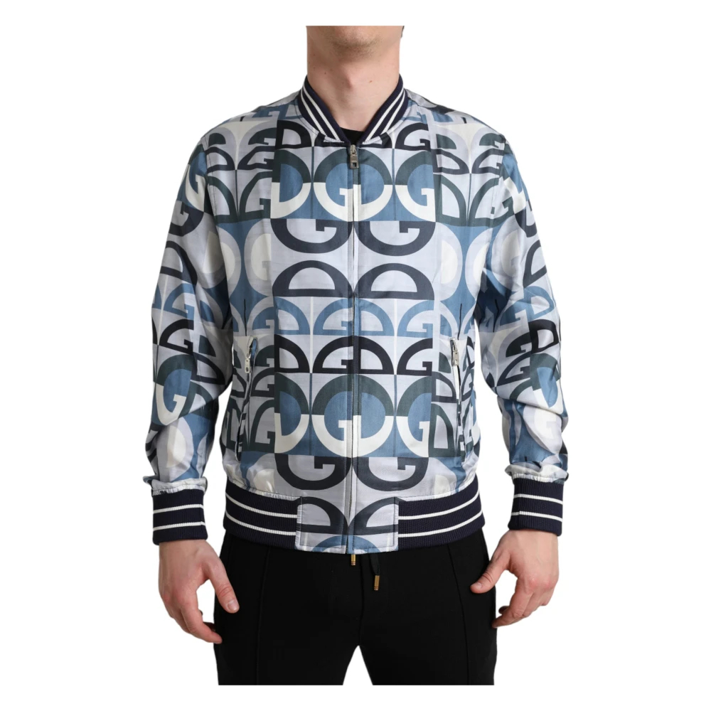 Dolce & Gabbana Men's Multicolor Bomber Jackets Extra Large