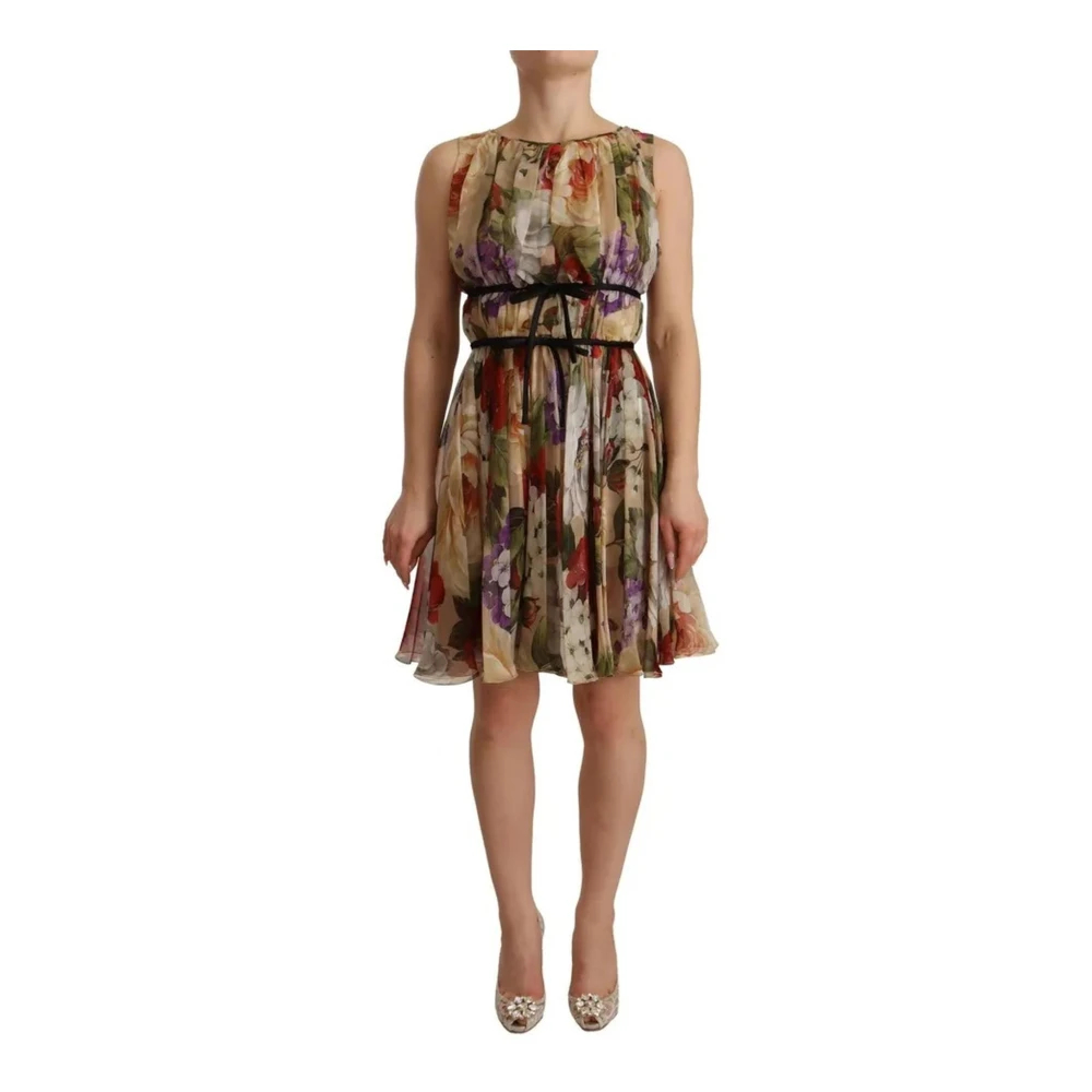 Dolce & Gabbana Women's Multicolor Short Dresses 3XS