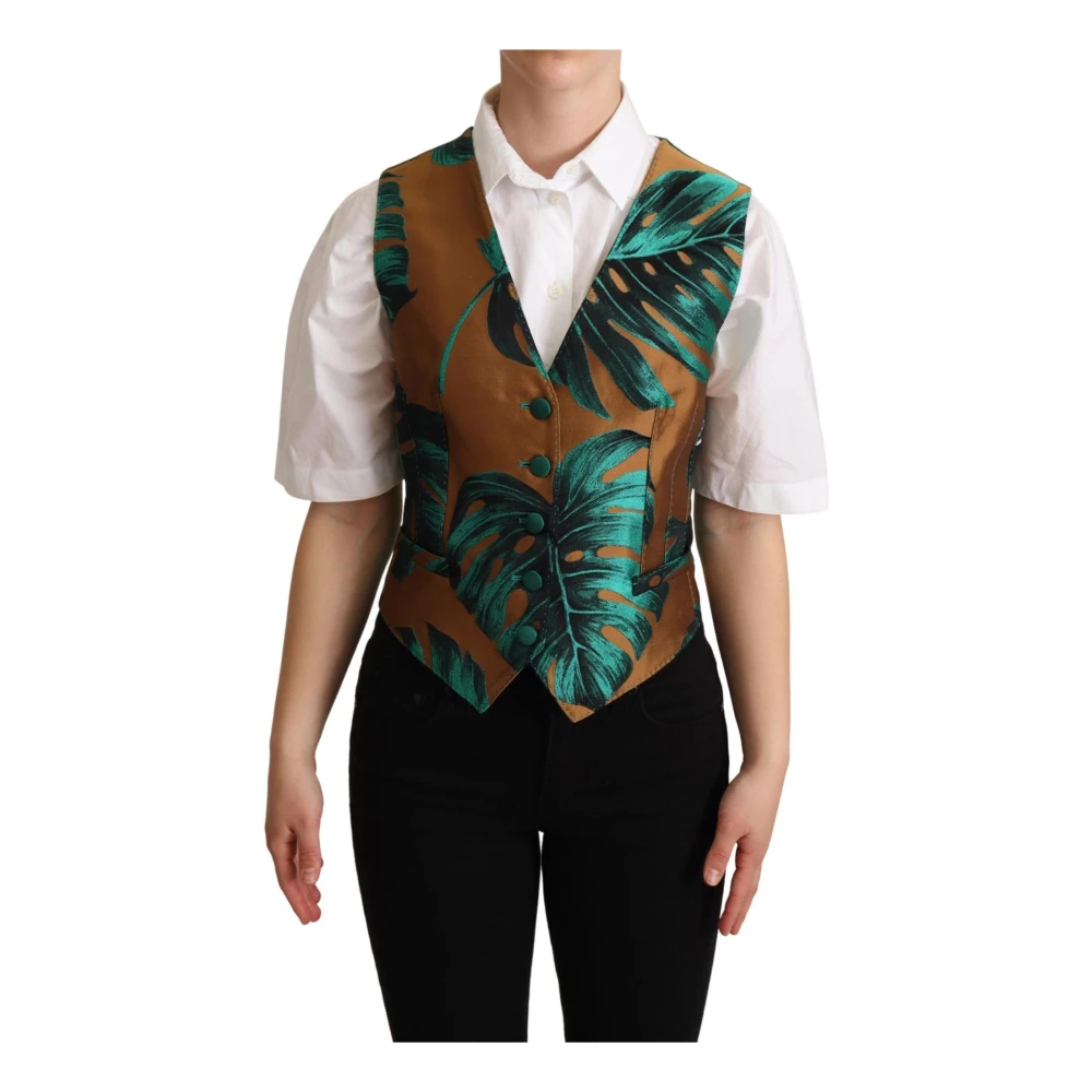 Dolce & Gabbana Women's Multicolor Vests Small
