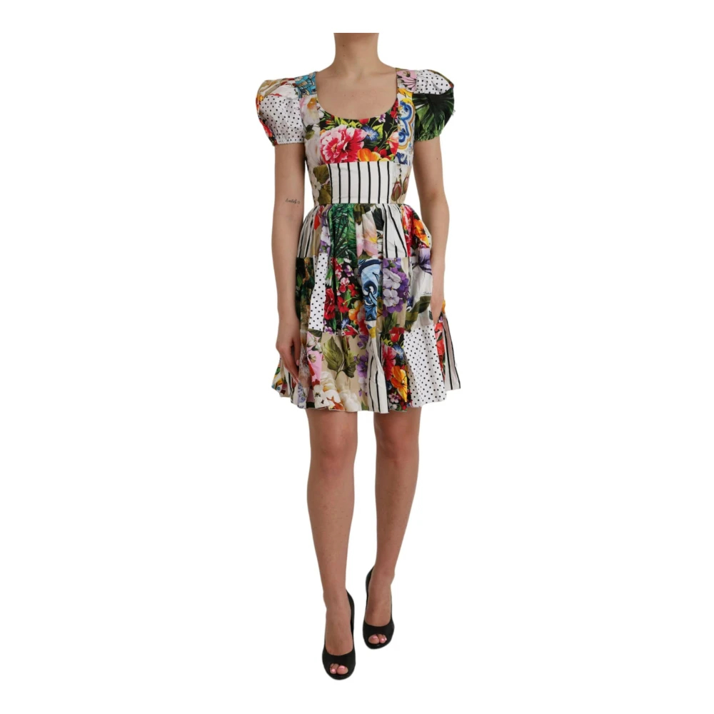 Dolce & Gabbana Women's Multicolor Short Dresses 2XS