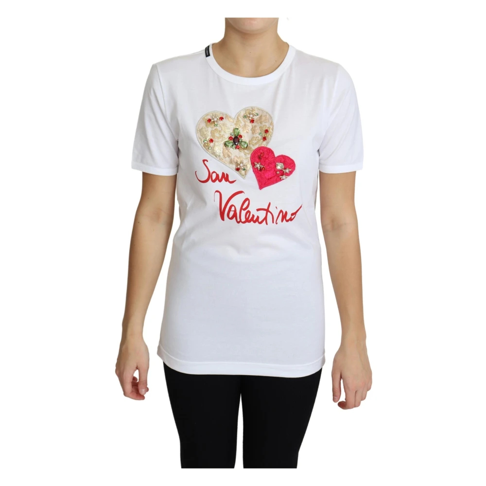 Dolce & Gabbana Women's White T-Shirts 3XS