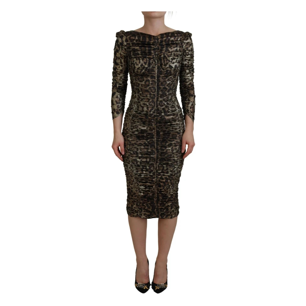 Dolce & Gabbana Women's Multicolor Midi Dresses 2XS