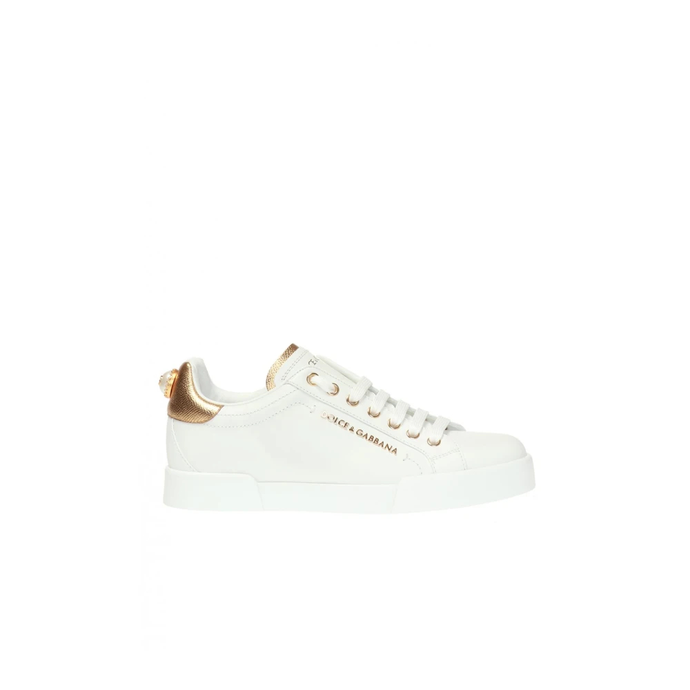 Dolce & Gabbana Women's White Sneakers Size 8 Uk