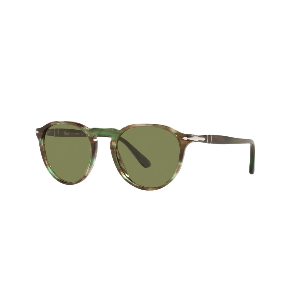 Persol Unisex Green Sunglasses Medium