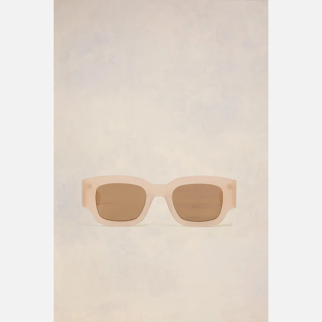 Classical Ami de Coeur Sunglasses Neutrals Unisex - OS - AMI Paris