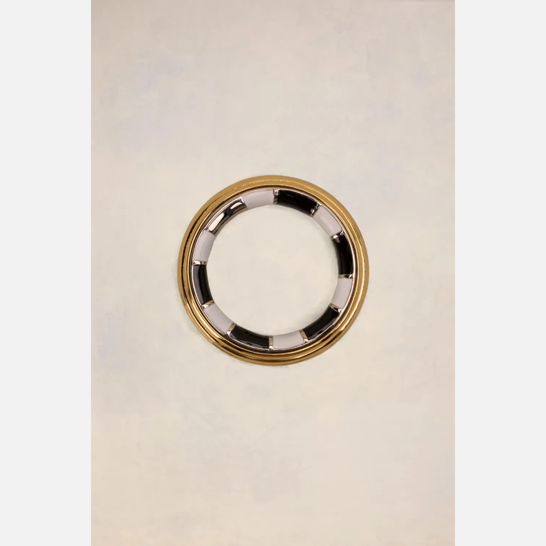 Piano Ring Small Size Gold Unisex - 54 - AMI Paris