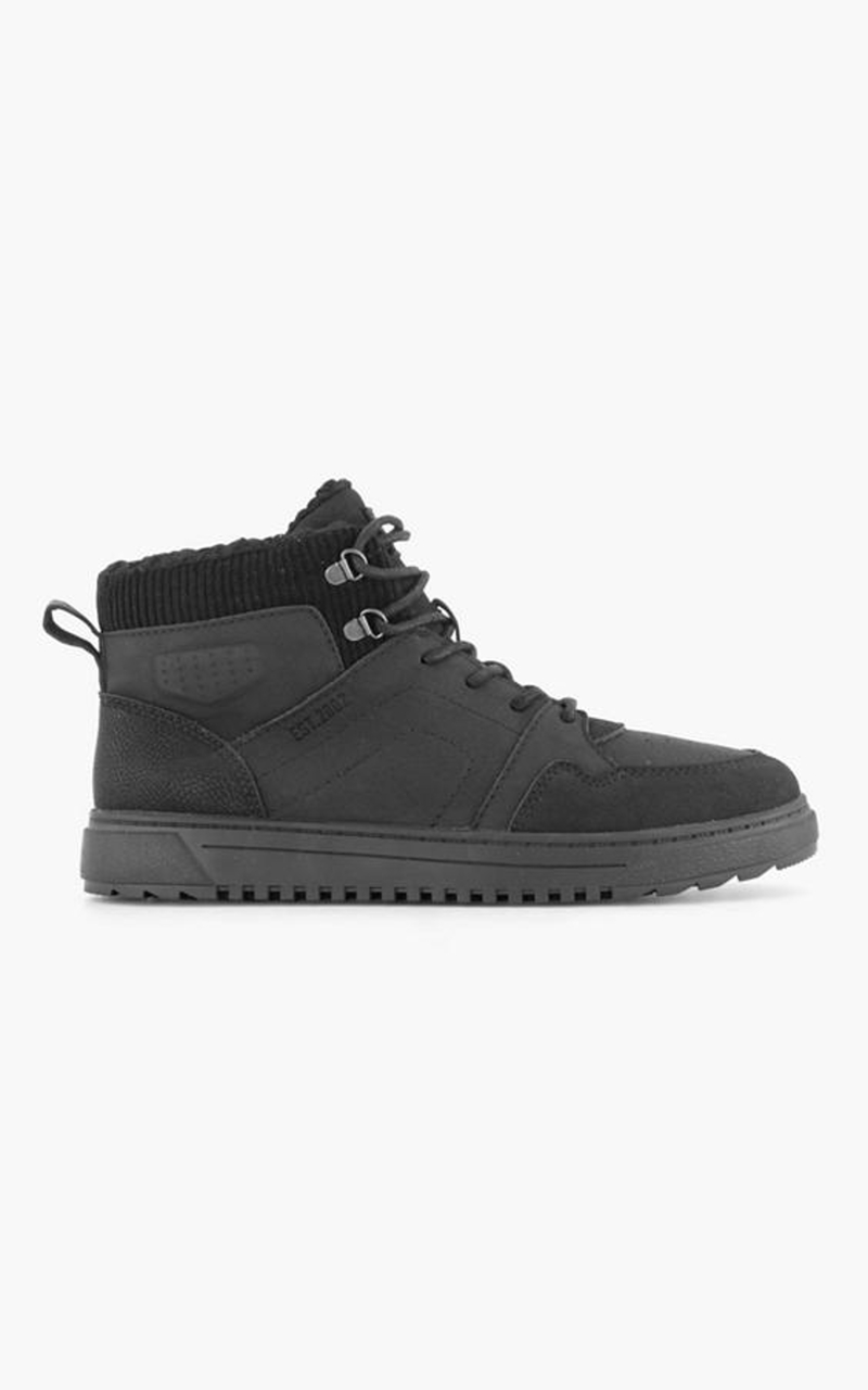 Zwarte hoge sneaker
