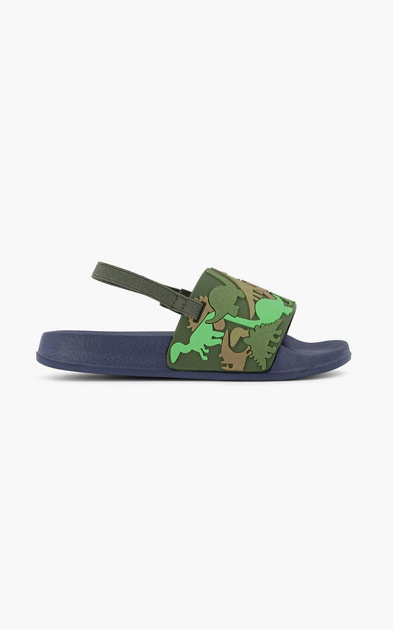 Groene slipper dino