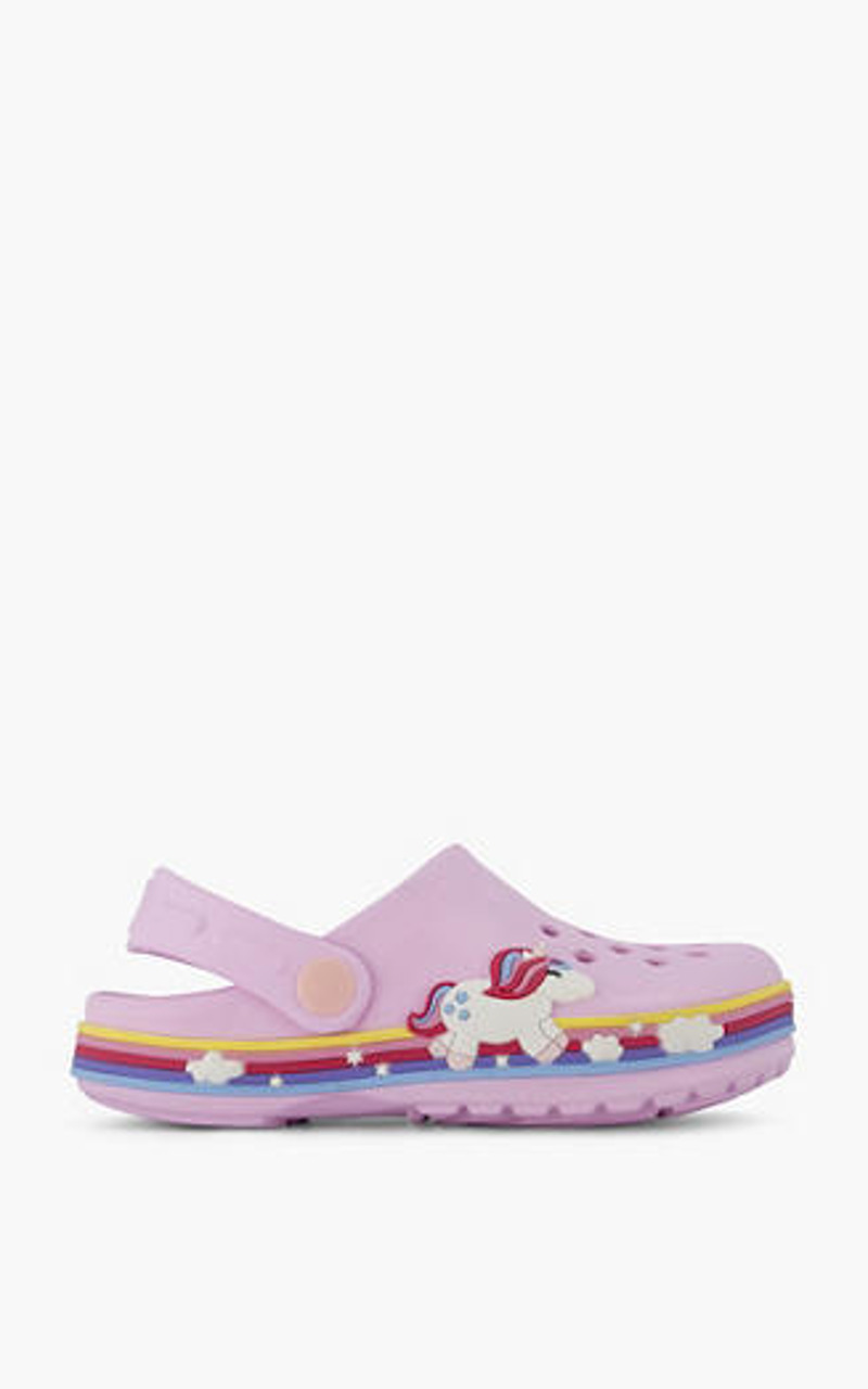 Roze clog unicorn