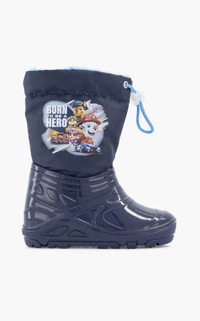 Donkerblauwe snowboot Paw Patrol