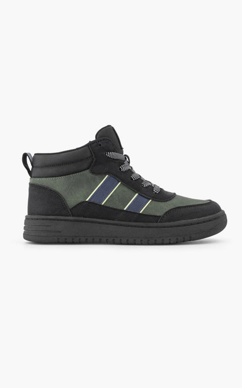 Zwarte hoge sneaker