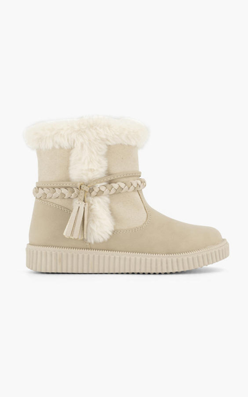 Beige boot teddy