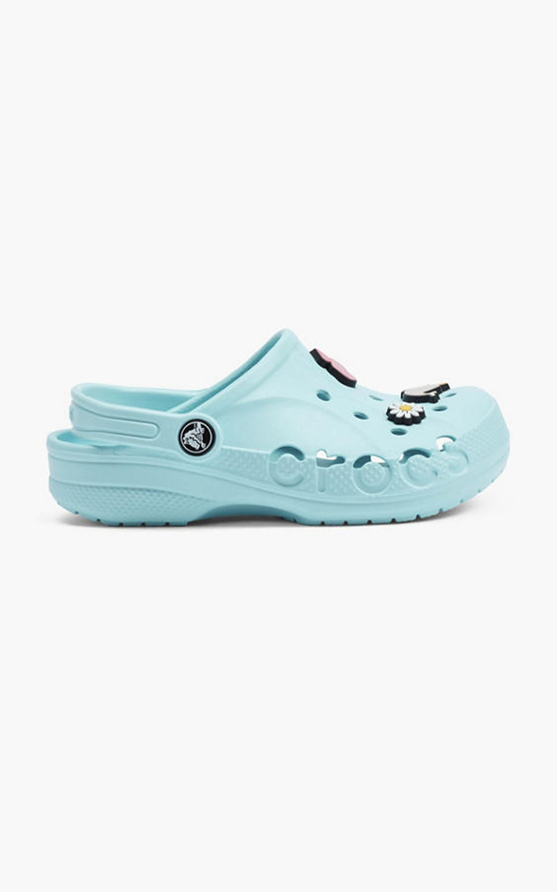 Lichtblauwe Baya Embellished Clog