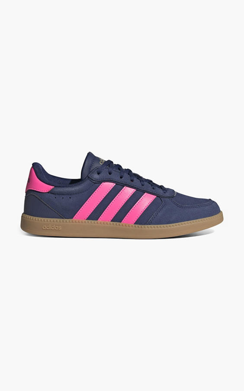 Blauwe leren sneaker BREAKNET SLEEK