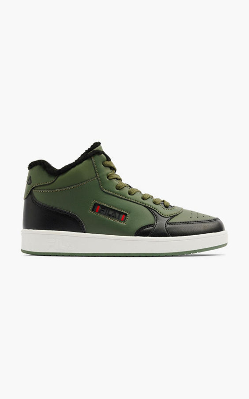 Groene hoge sneaker