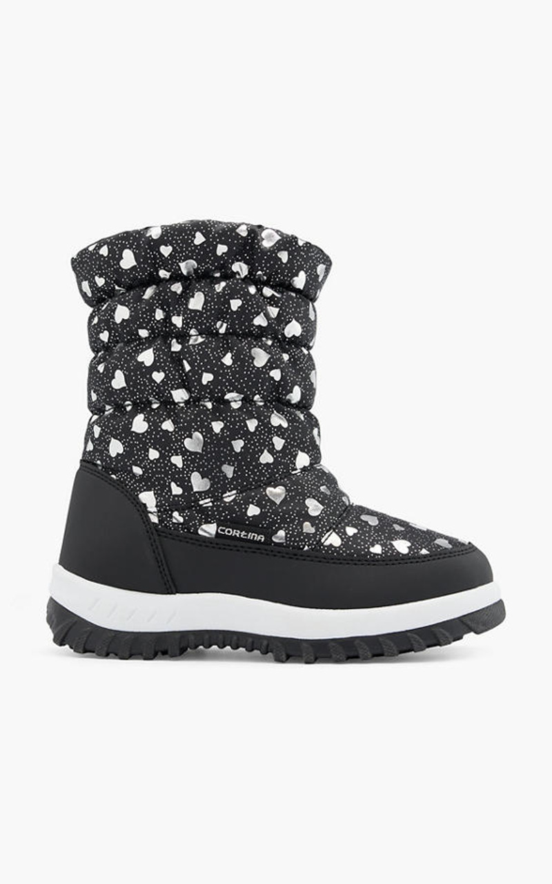 Zwarte snowboot rits