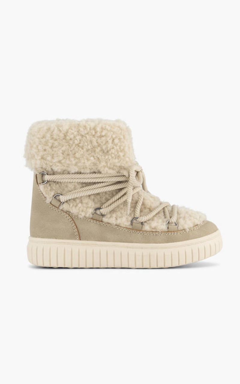 Beige boot teddy