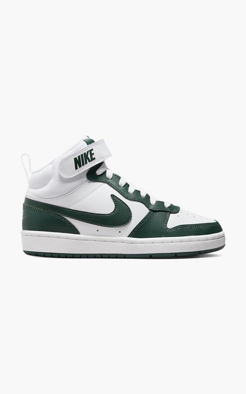 Groene hoge sneaker court borough mid 2