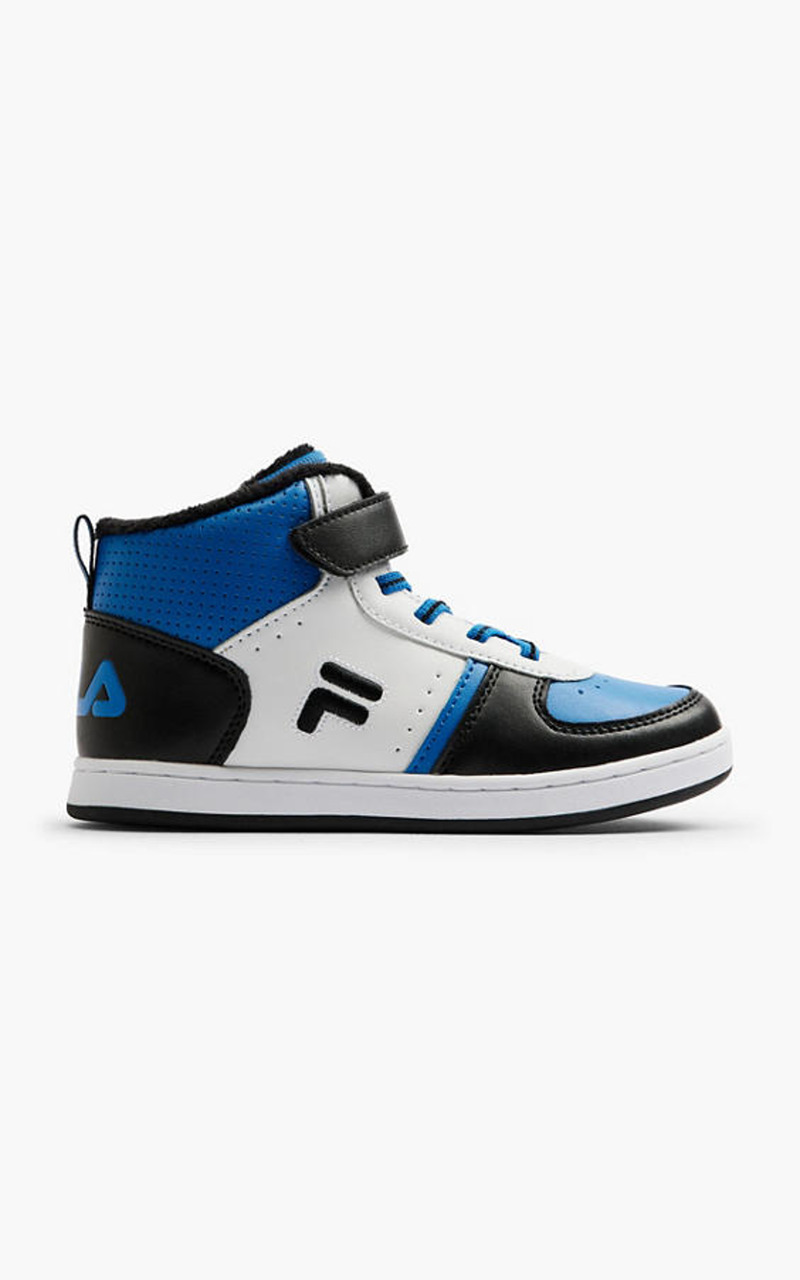 Blauwe hoge sneaker