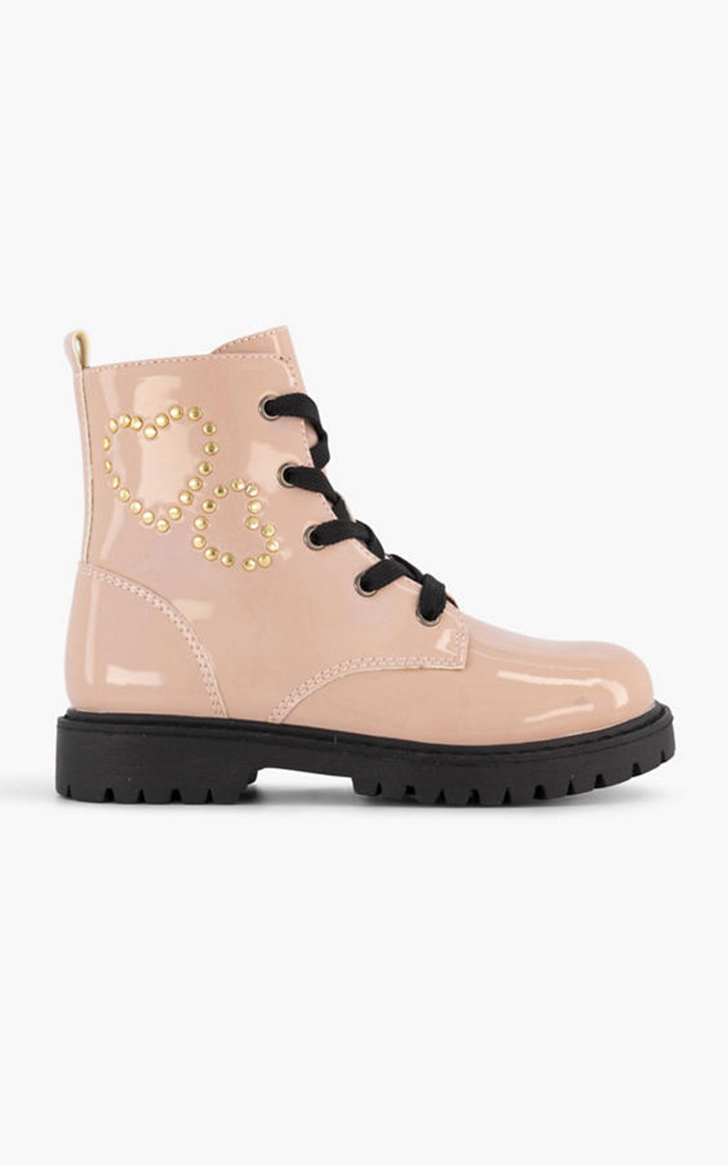 Roze veterboot