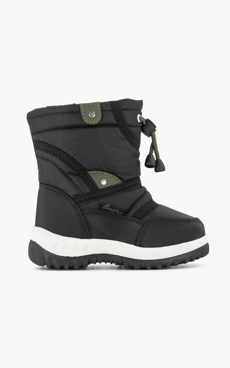 Zwarte snowboot