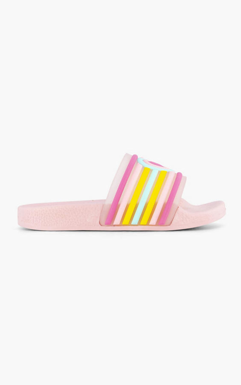 Roze badslipper