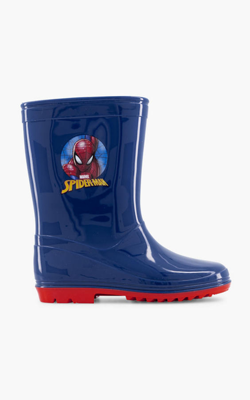 Blauwe regenlaars Spiderman