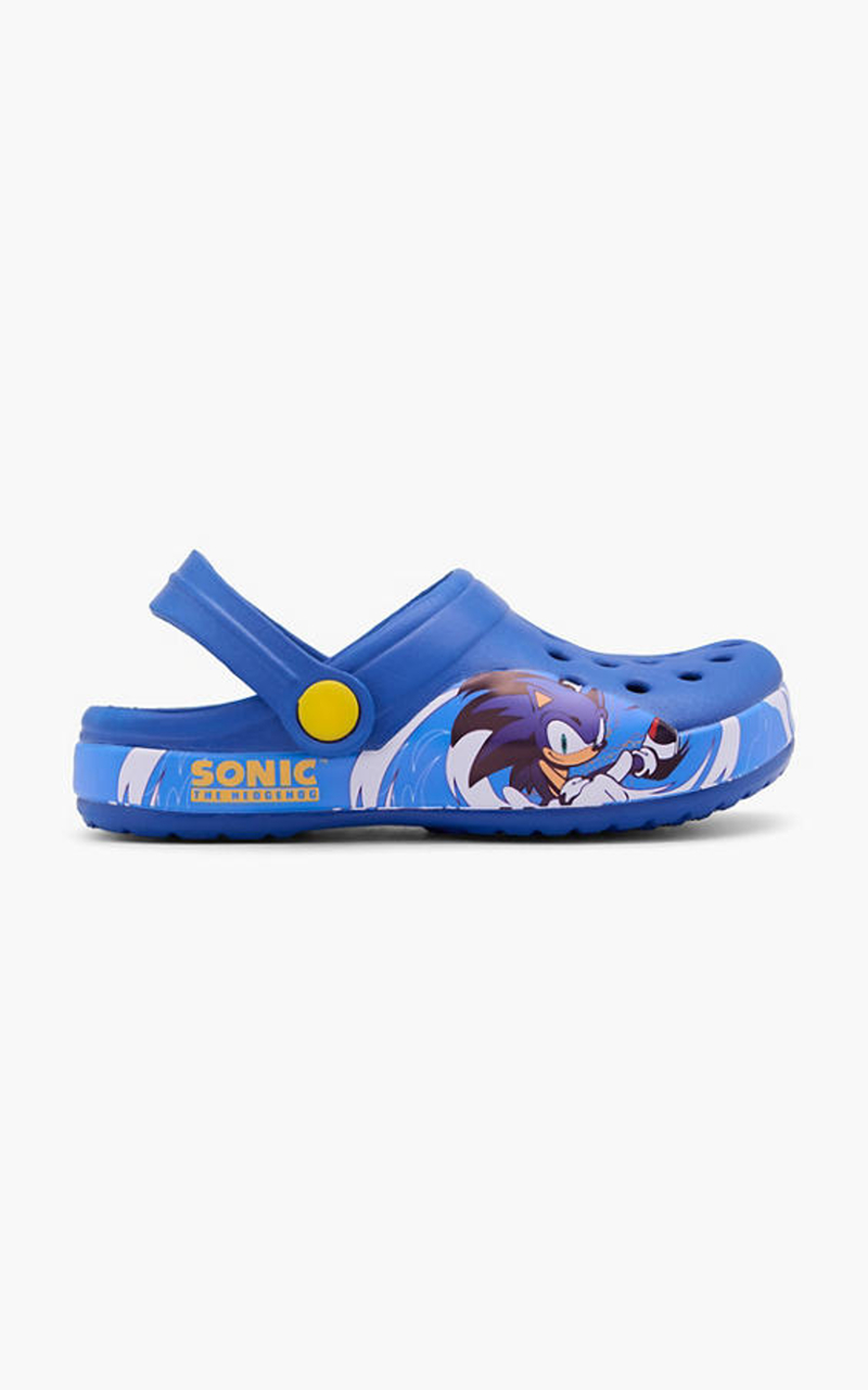 Blauwe clog Sonic
