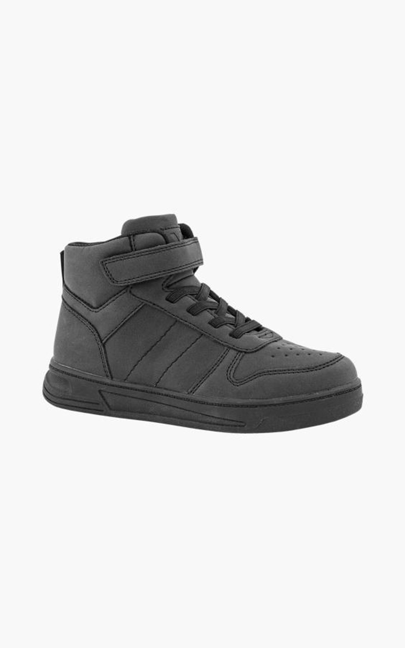 Zwarte hoge sneaker