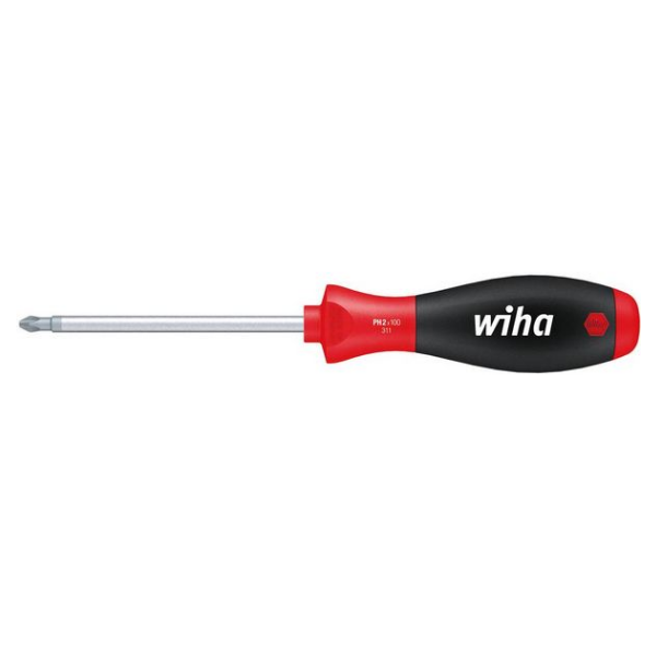Wiha 03739 Werkstatt Kreuzschlitz-Schraubendreher PH 2 Klingenlänge: 300mm