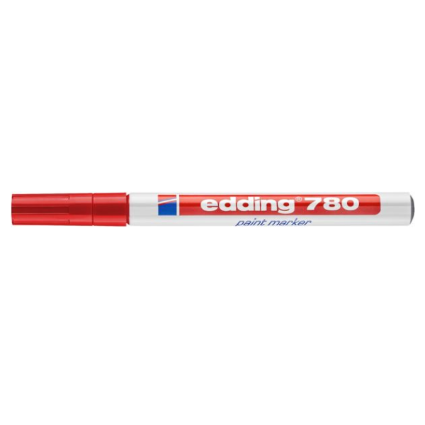 Edding 780 4-780002 Lackmarker Rot 0.8mm